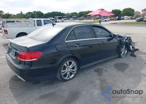 2014 Mercedes-Benz E 350 z USA, uszkodzony, nr VIN WDDHF5KB2EA809374